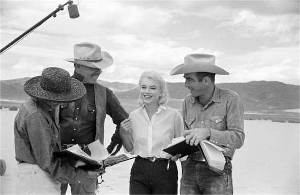 Marilyn Monroe on the set of The Misfits by Eve Arnold