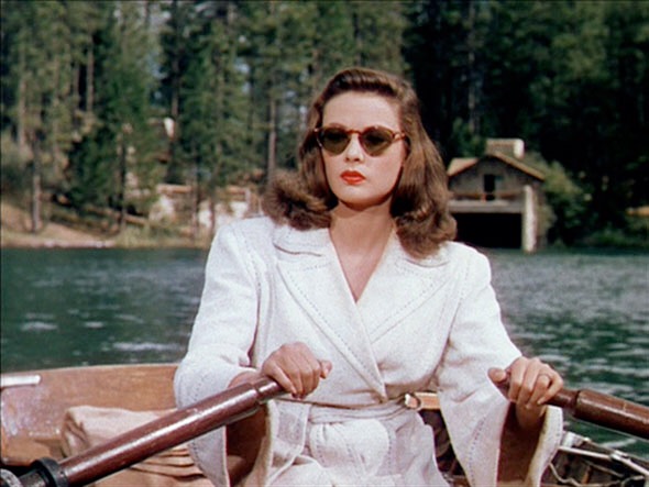 Style in film Gene Tierney in leave her to heaven